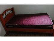 Vendo esta cama 1plaza y media