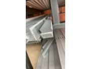 PERFIL BUÑA PERIMETRAL ACERO GALVANIZADO 2.6 METROS