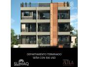 EN VENTA DEPARTAMENTO TERMINADO EN EL EDIFICIO BOUTIQUE SUMAQ! EN LAURELTY SAN LORENZO