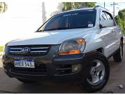 VENDO KIA SPORTAGE CHAPA MERCOSUR AÑO 2006 DIESEL AUTOM A.A INTERIOR CUERO LLANTAS DEPORTI