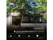 VENDO CASA EN RECOLETA S/ ALFREDO SEIFERHELD