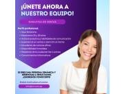 EJECUTIVA DE VENTAS UNITE A NUESTRO EQUIPO