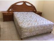 Cama y Juego de dormitorio matrimonial