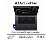 MacBook Pro 16” M3 Pro. Adquirila en cuotas!