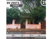 OFERTA... !!! VENDO CASA. EN LAMBARE. VALLE APUÁ.