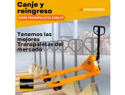 Lo mejor en transpaletas manuales