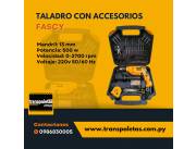 TALADRO CON ACCESORIOS