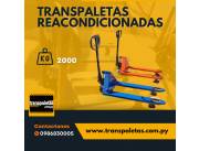 OFERTA TRANSPALETA REACONDICIONADA PERFECTO ESTADO