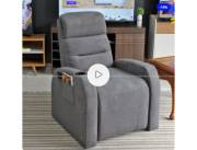 SOFA POLTRONA COUFA CON RECLINACION 90 GRADOS (2377TG)