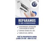 Mantenimiento y reparación de Aire Acondicionado