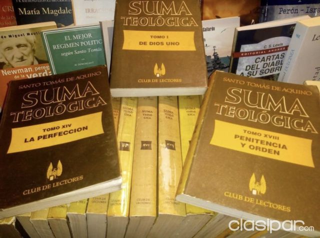 Libros y revistas - Suma de Teología de Santo Tomas de Aquino