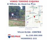 VENDO HERMOSO TERRENO VILLA ELISA, CON CASA A REFACCIONAR