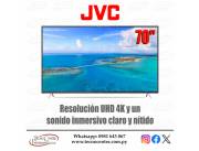 Smart TV JVC 70” UHD 4K. Adquirilo en cuotas!