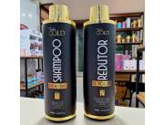 KIT ALISADO SALON GOLD - SHAMPOO + ALISADO