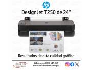 Impresora Plotter HP DesignJet T250 24”. Adquirila en cuotas!