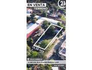 Vendo terreno en Villa Aurelia (en esquina)