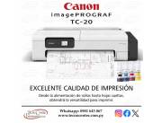 Impresora Canon ImagePROGRAF TC-20. Adquirila en cuotas!