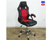 SILLA GIR GAMER ROJO NEGRO 120 KG (3100)