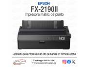 Impresora Matricial Epson FX-2190 II. Adquirila en cuotas!