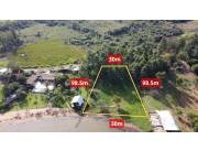 Vendo lote de 2956 m2 en San Juan del Paraná, con vista al río Paraná