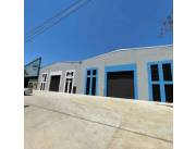 LUQUE, SANBER: 900 M2, DEPOSITO + OFICINA + PARKING, CONSTRUCCIÓN SUPERIOR, 30.000.000 GS.