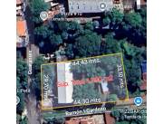 VENDO TERRENO DE 1390 M2 EN ESQUINA EN LAMBARÉ!!