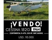 EN REMATE CESSNA 182G AÑO 1964