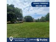 VENDO TERRENO EN LA ZONA COMERCIAL DEL PARANA COUNTRY CLUB