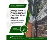 No Dejes Que Invadan Tu Espacio! 🚫 Instala Cuchilla tipo Arpon