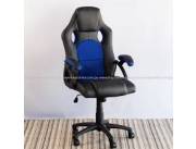 SILLA GAMER AZUL/NEGRO 110 K (Y2706B)