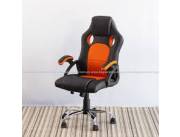 SILLA GAMER NARANJA NEGRO 110 KG (Y2706N)