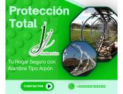 Protección Total: Tu Hogar Seguro con Alambre Tipo Arpón