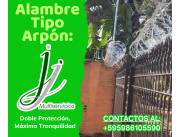 Alambre Tipo Arpón: Doble Protección, Máxima Tranquilidad