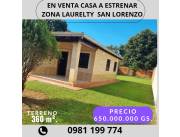 EN VENTA HERMOSA CASA EN ZONA LAURELTY, SAN LORENZO !!