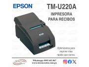 Impresora para recibos Epson TM-U220A. Adquirila en cuotas!