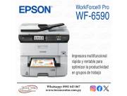 Impresora Multifuncional Epson WorkForce Pro WF-6590. Adquirila en cuotas!