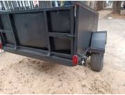 Vendo carrito remolque multi uso reforzado buen estado