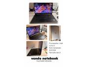 VENDO NOTEBOOK HP MUY BUEN ESTADO. PRECIO CONVERSABLE.