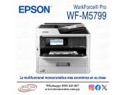 Impresora Multifuncional Monocromática Epson WorkForce Pro WF-M5799. Adquirila en cuotas!