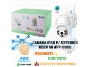 CAMARA IP66 P/ EXTERIOR KEEN A6 APP ICSEE