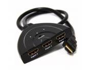 CABLE MULTIPUERTO HDMI 3PTOS