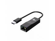 ADAPTADOR XTECH USB 3.0(M)- RJ-45(H) XTC-376 5GBPS NEGRO