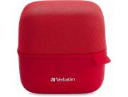 PARLANTE VERBATIM 70225 CUBE BLUETOOTH ROJO