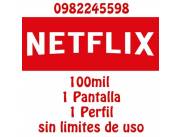 Netflix peliculas series canales deportes cine