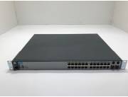 Switch POE gigabit de 24 puertos marca HP modelo 2620