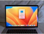 MacBook Pro 2017 15" core i7 16GB 256SSD Touchbar / Touch ID / doble grafica