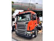 TRACTO CAMION CABALLITO SCANIA G400 CABINA STANDARD 2011 naranja