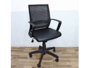 SILLA DE OFICINA TELA MESH GIRATORIA (973) 120 K (H)