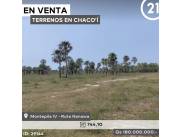 Vendo Terreno en Chaco´í