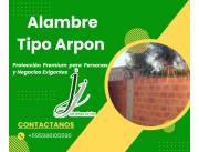 Seguridad de Alto Nivel con Alambre Tipo Arpón 🔐 ¡Haz la Diferencia!